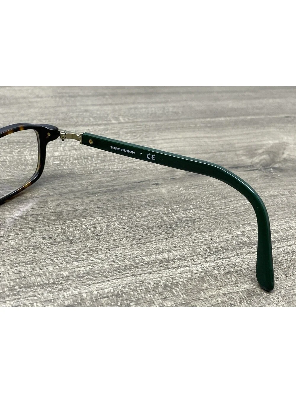TORY BURCH TY2101 1728 Rectangle Green Tortoise Frames Only 53-15-140 Eyeglasses